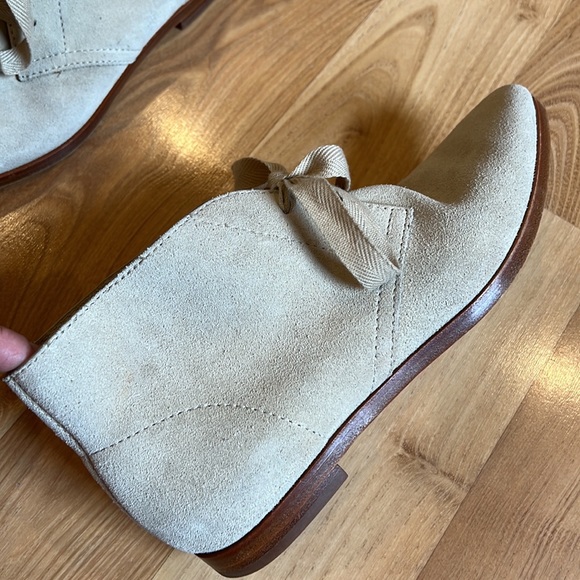 Alexander Wang Light Tan Lace Up Booties Size 8 / 38 - Picture 2 of 9